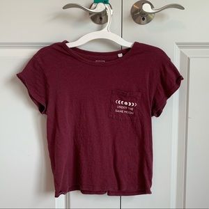 Pacsun Cropped Graphic Tee